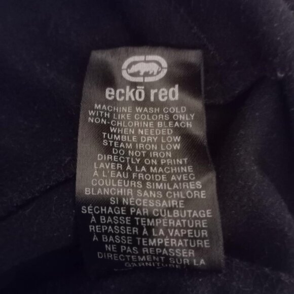 RARE Vintage Y2K Ecko Red Track Jacket | Taping Logo Streetwear Hip-Hop | Size M - Picture 7 of 9